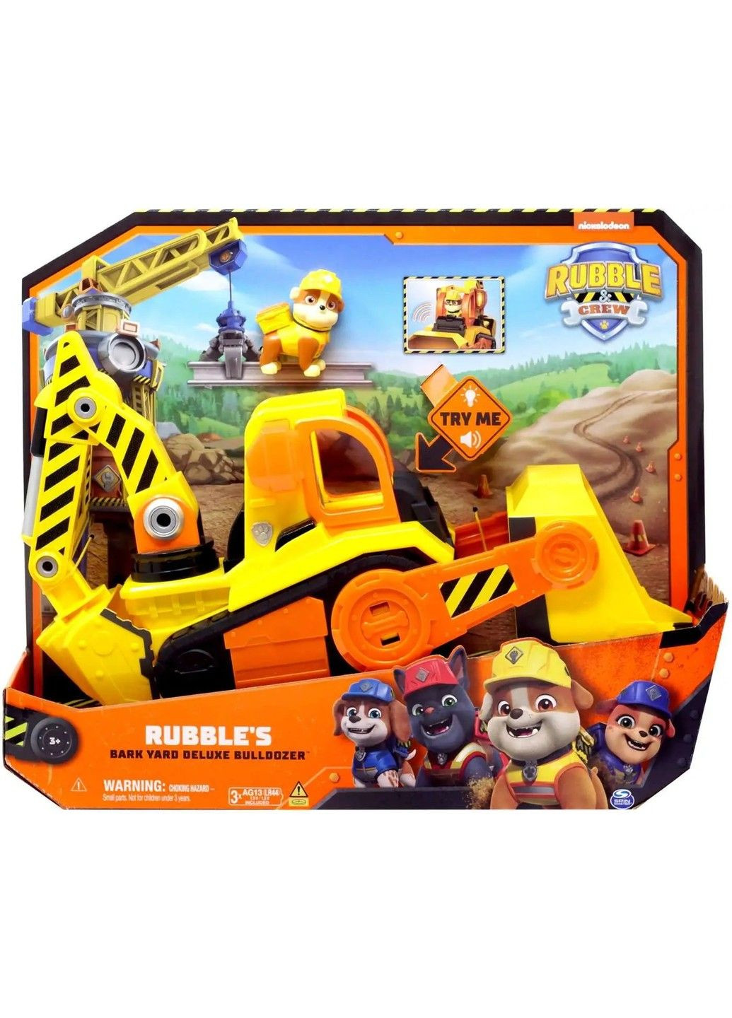 Кремез і команда: Будівельний автомобіль-трансформер делюкс 'Бульдозер Кремеза' Rubble&Crew (333708995)