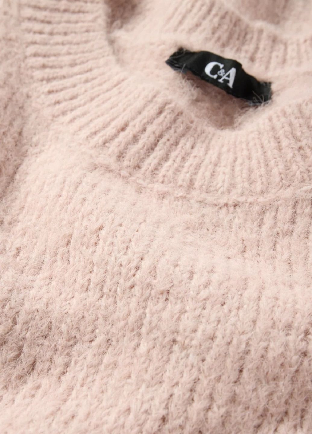 Рожевий демісезонний светр C&A