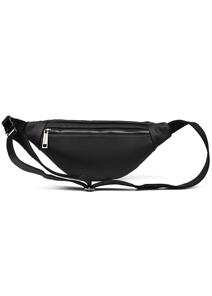 Кожаная бананка на два отделения с передним карманом FA-8040-3md черный флотар TARWA (300579219)