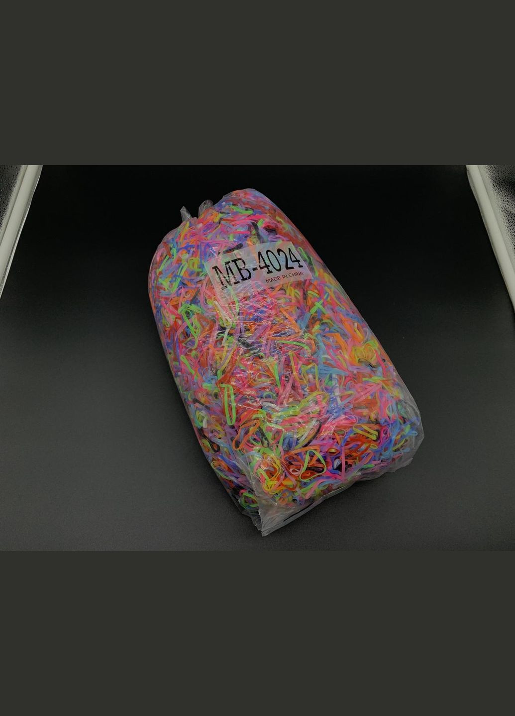 Гумки для грошей канцелярські 25 мм силіконові 21488 шт яскраві кольори в пакеті HM furnitura (330607593)