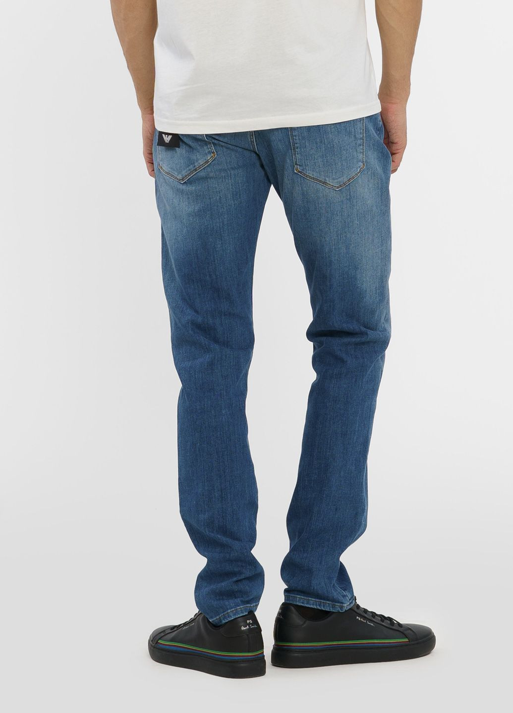 Голубые летние джинси Emporio Armani