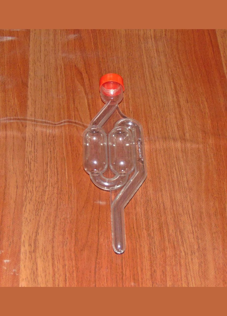 Гідрозатвор пластиковий S-подібний (без ущільнювача) прозорий No Brand (302673512)