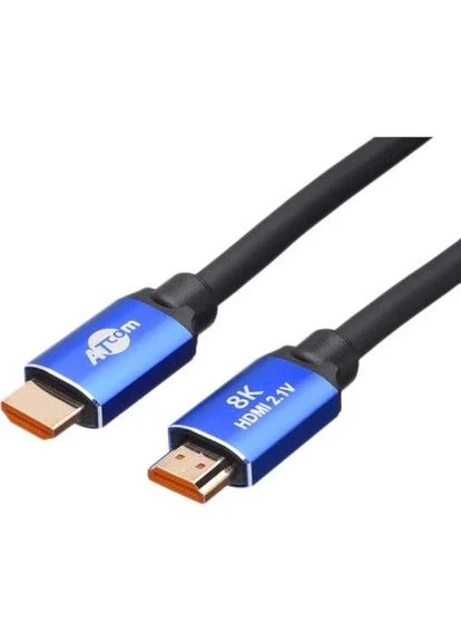 Кабель HDMI (M) - HDMI (M), 10 м, Black,, V2.1, 8K / 60 Гц (88810) 88810_ATCOM Atcom (395347815)