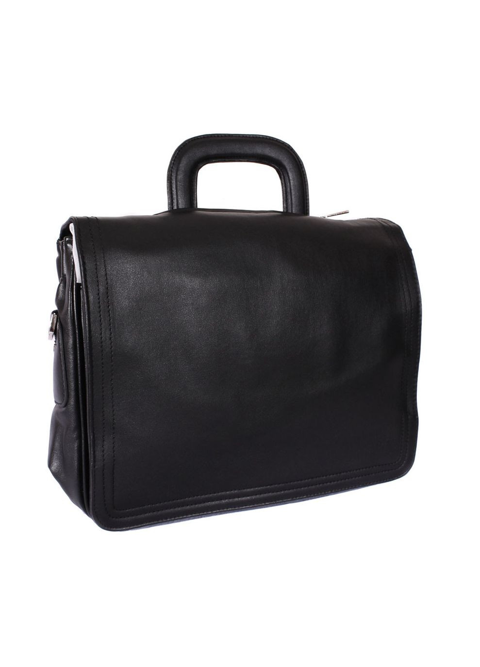 Чоловіча сумка зі штучної шкіри E30914 Чорна No Brand (370848530)