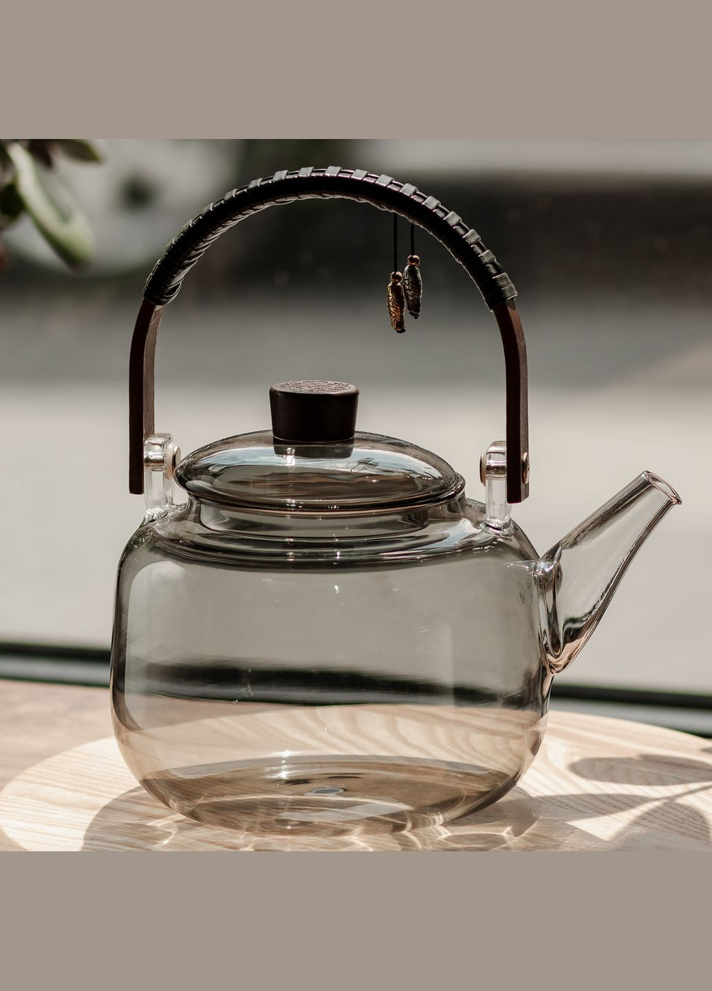 Чайник заварювальний з боросилікатного скла 800 мл Yiwu (361678179)