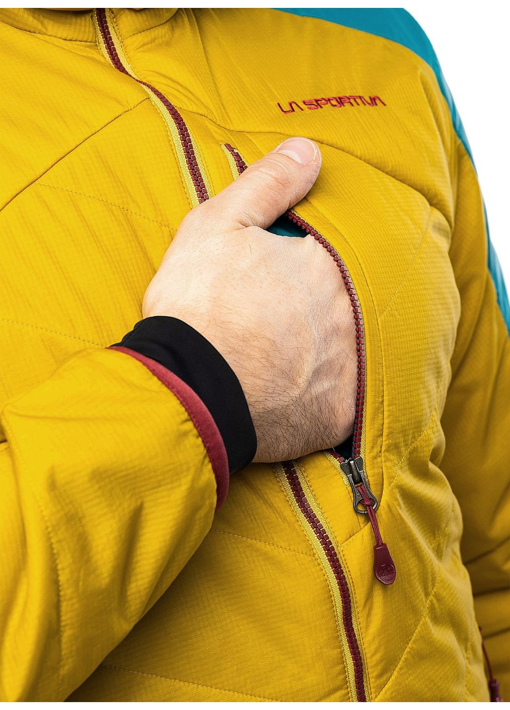 Желтая куртка sport mythic jacket La Sportiva