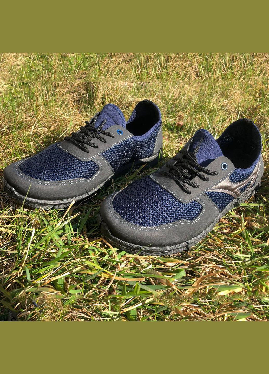 Синие летние мужские кроссовки из сетки. летние кроссовки Trend