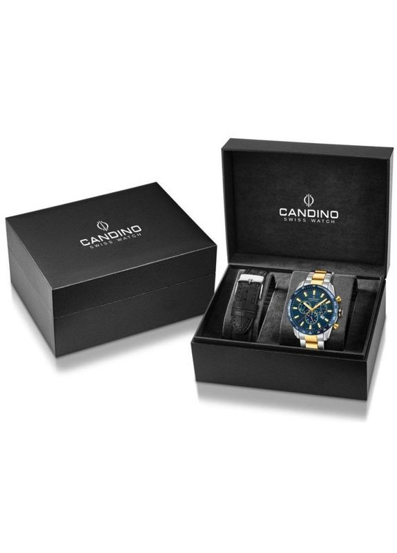 Мужские наручные часы Candino C4748/B + ремешок (368156679)
