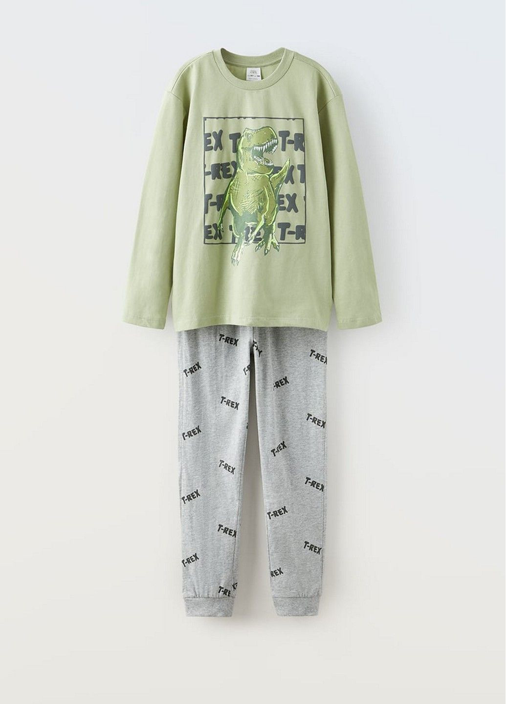 Оливковая всесезон пижама Zara