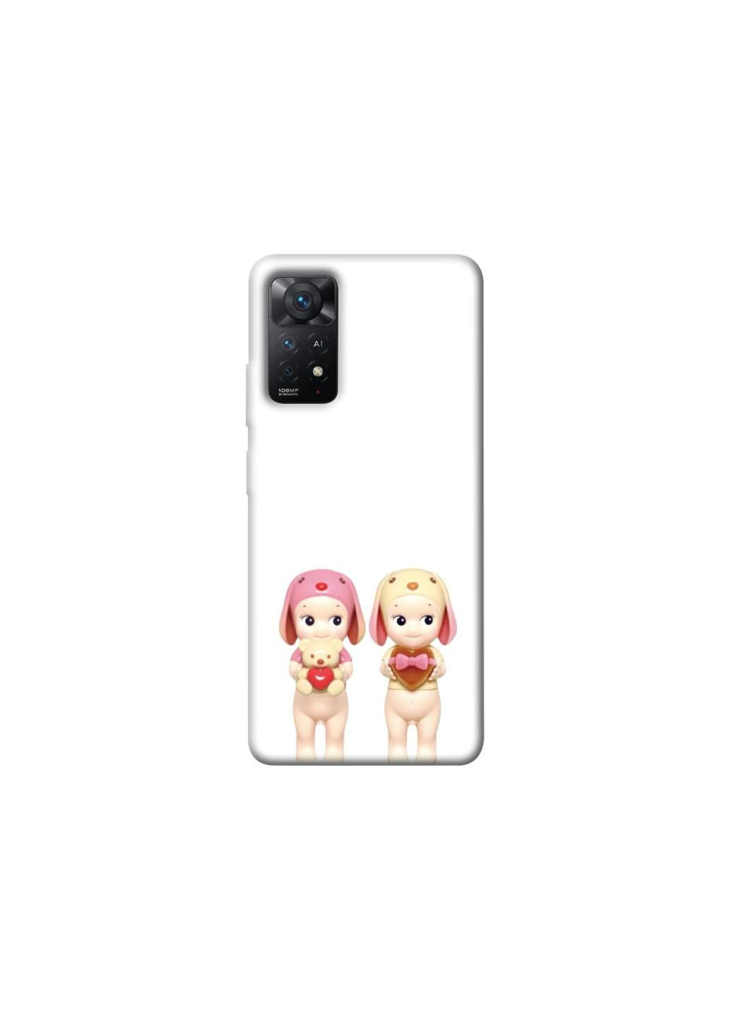 Чохол на Xiaomi Redmi Note 11 Pro 4G/5G Puppy Love Duo Frontalka (352209252)