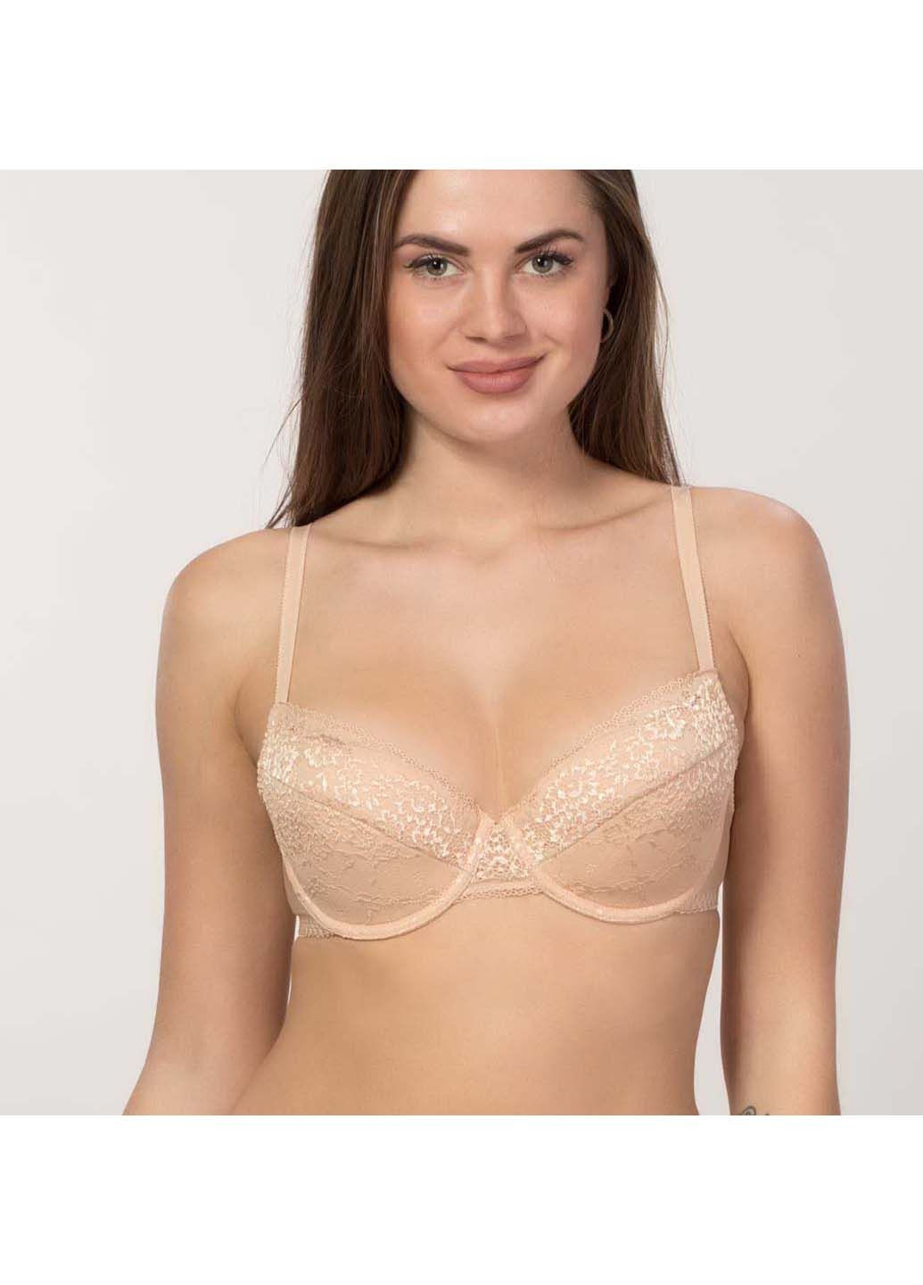 Бежевый бюстгальтер Elita с косточками