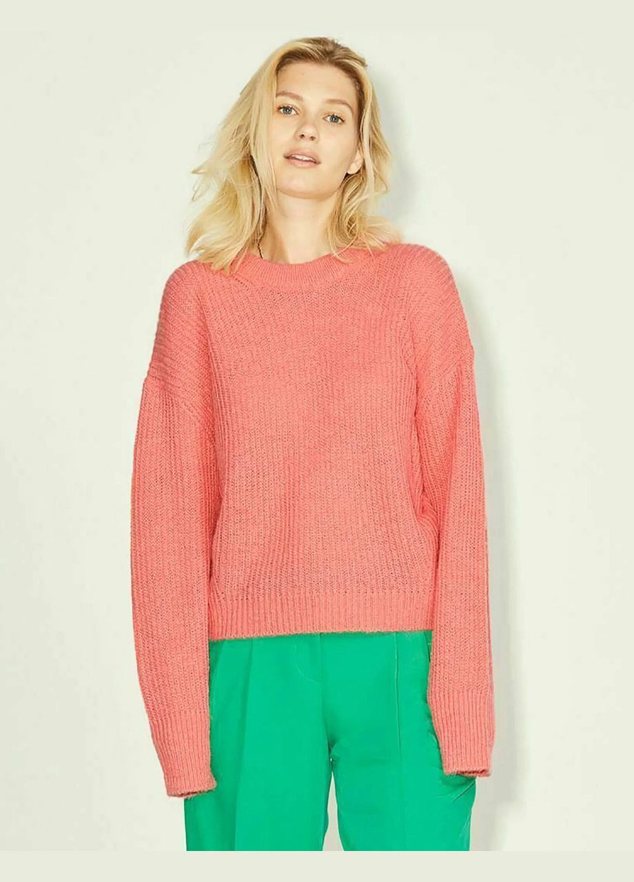 Рожевий демісезонний светер джемпер JJXX Ember Fluffy Tea Rose 12200506