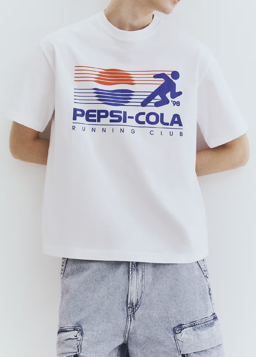 Белая футболка H&M