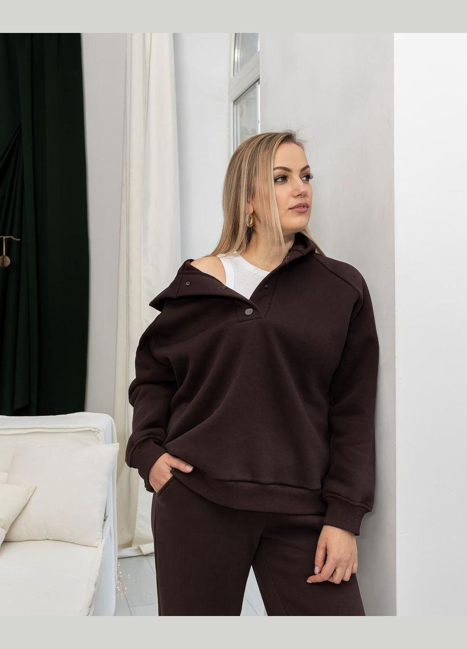 Костюм на флісі Рим шоколадний 0442 Vlavi (347146267)