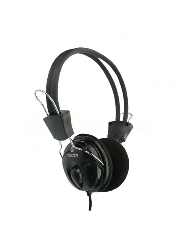 Наушники проводные TC-L770MV металл черные 32 Ом 1,8 м No Brand (393465622)