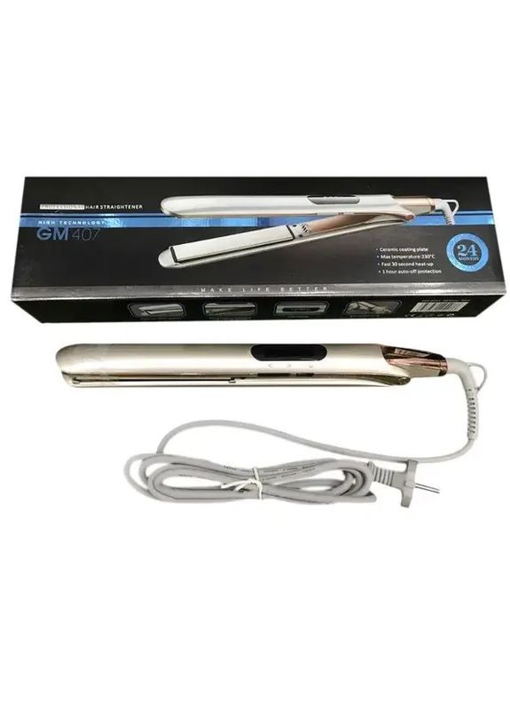 Утюг выпрямитель для волос Gemei GM 407 Digital (363832668)