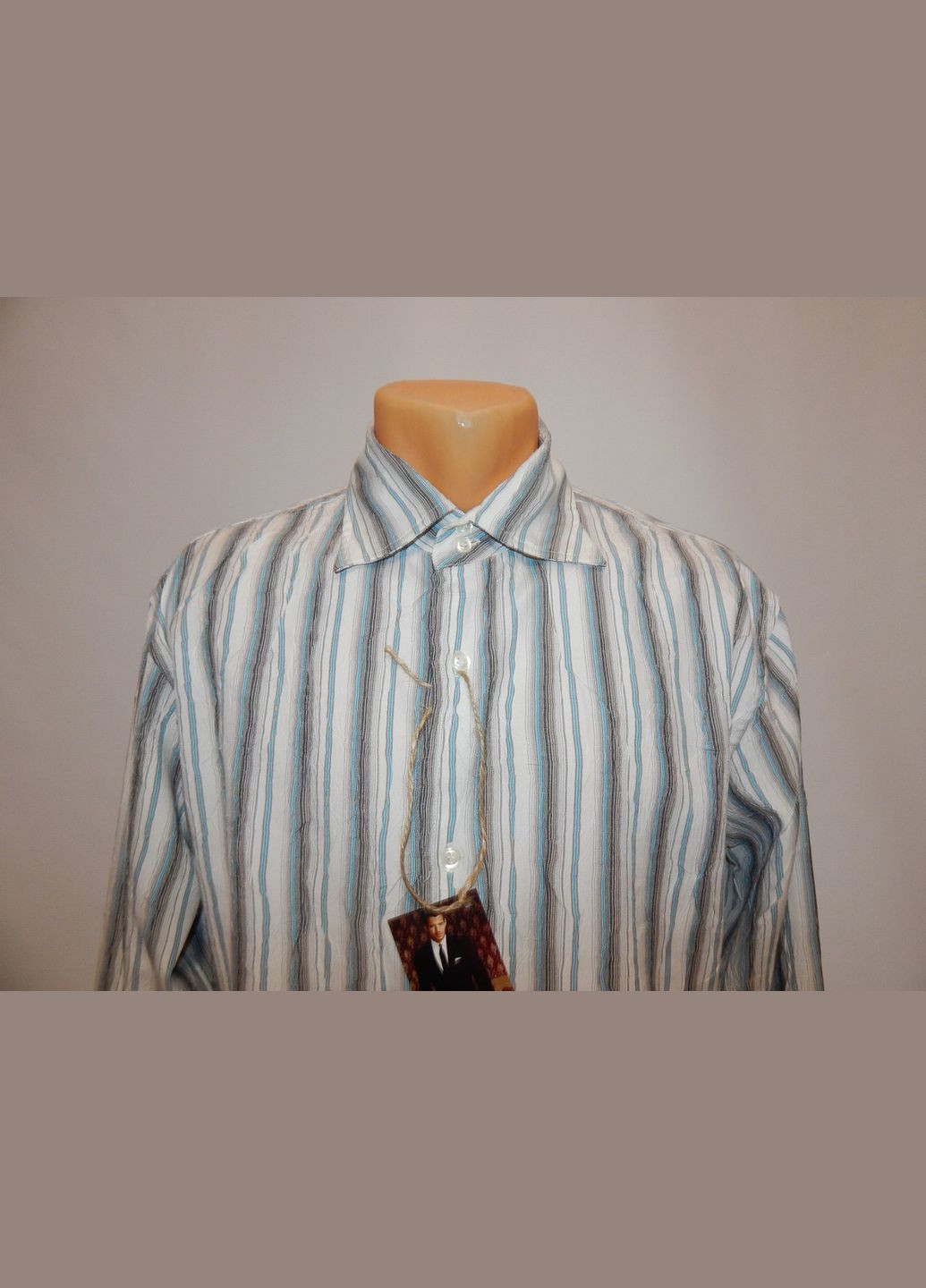 Белая кэжуал рубашка No Brand