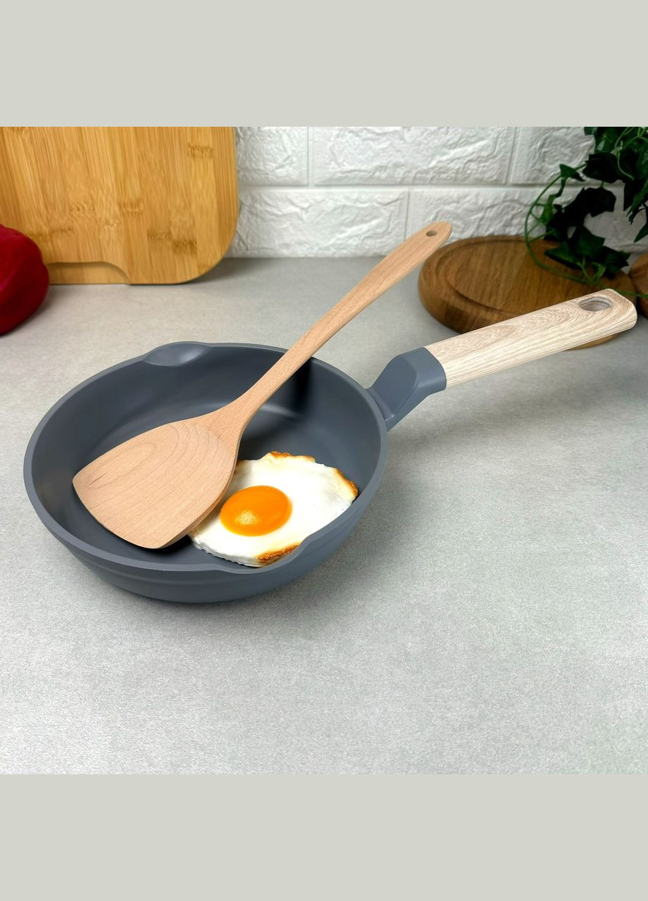 Cковорода для индукции 24 см с лопаткой Алюминий Pepper (303210929)