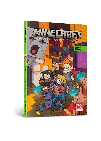 Книга Minecraft Комикс. Том 3. Автор – Сфе Р. Монстр ( ) (тв.) Artbooks (338872827)