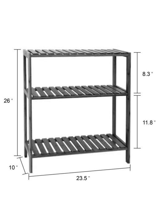 Стеллаж кухонный из дерева Меридиан карри (СТА-000403) No Brand (327860924)