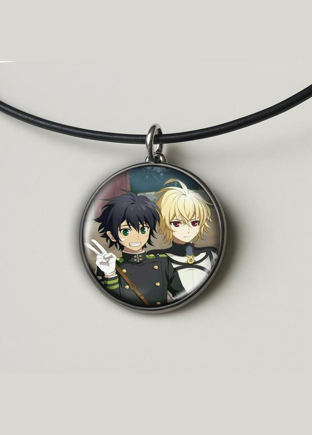 Підвіска (кулон) Аніме Останній серафим #03 (круглий) No Brand (328050049)