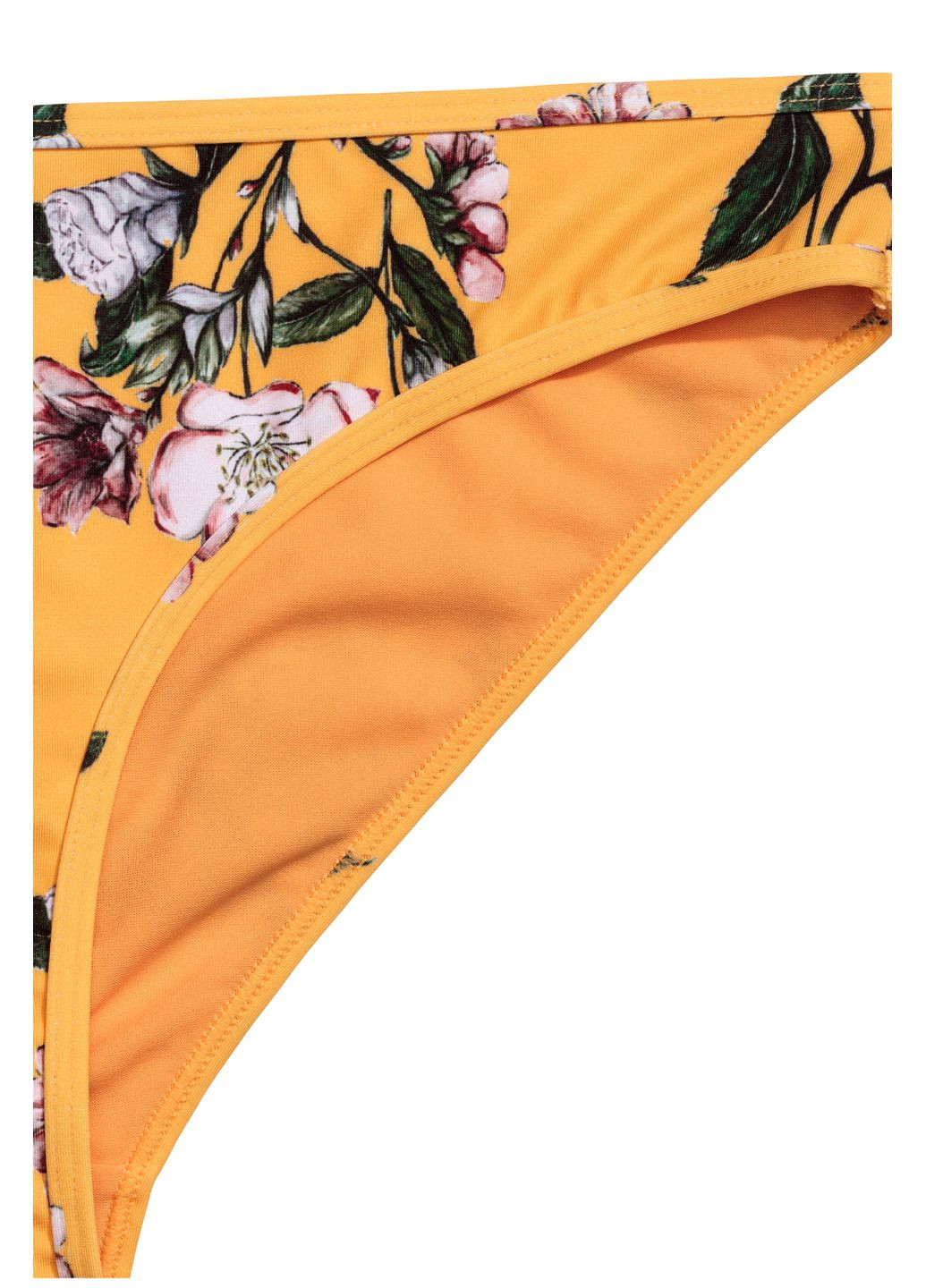 Желтые купальные трусики-плавки,желтый в цветные узоры, H&M