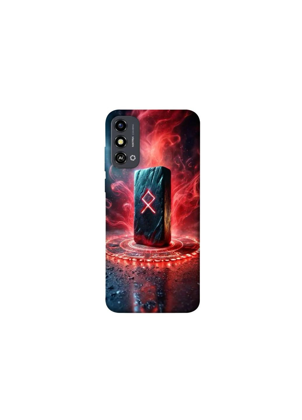 Чехол на ZTE Blade A53 Руна Одал Frontalka (354188279)