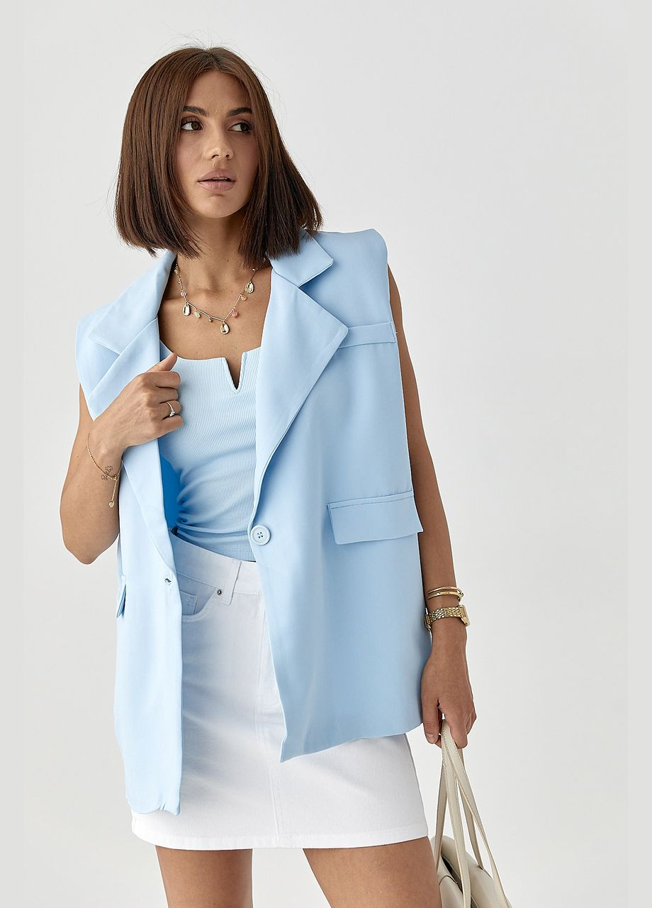 Классический жилет свободного кроя Lurex (336678791)