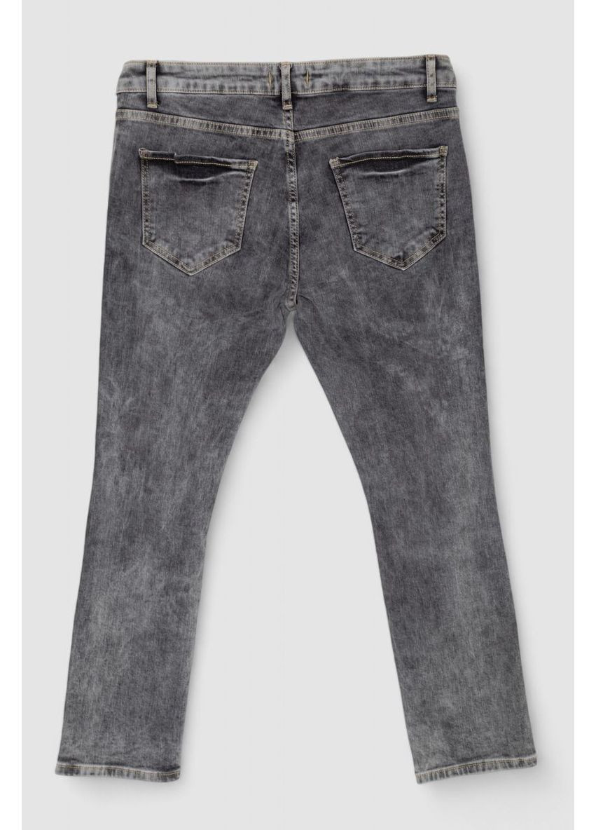 Серые демисезонные прямые джинсы мужские, 247r6249-1 Ager