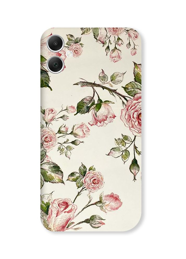 Защитная пленка Розы на заднюю панель для Samsung Galaxy A05 (A055) Creative (355403221)