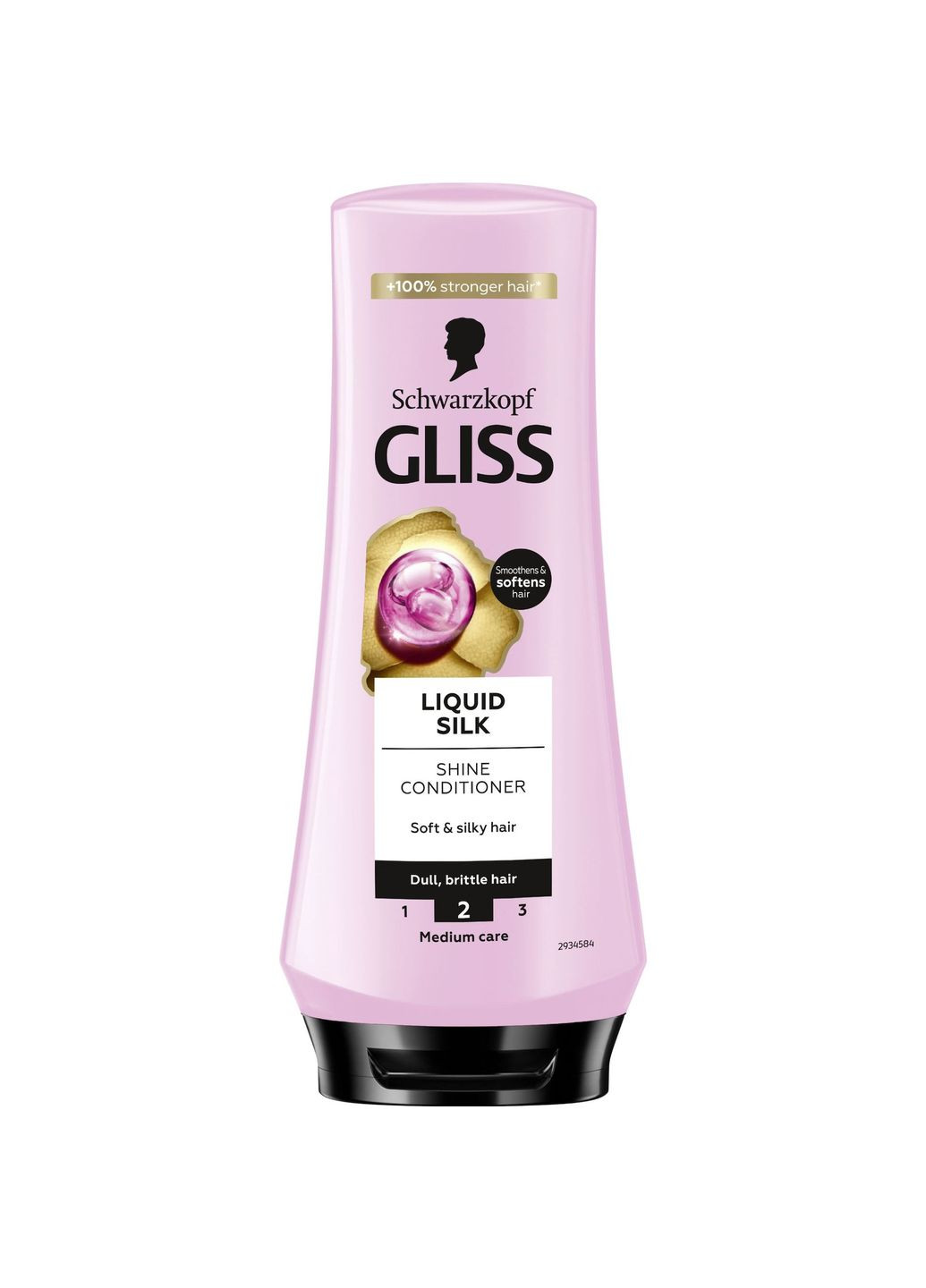 Бальзам Gliss Liquid Silk Shine для ломких и тусклых волос, 200 мл Gliss Kur 3838824086699 (331860120)