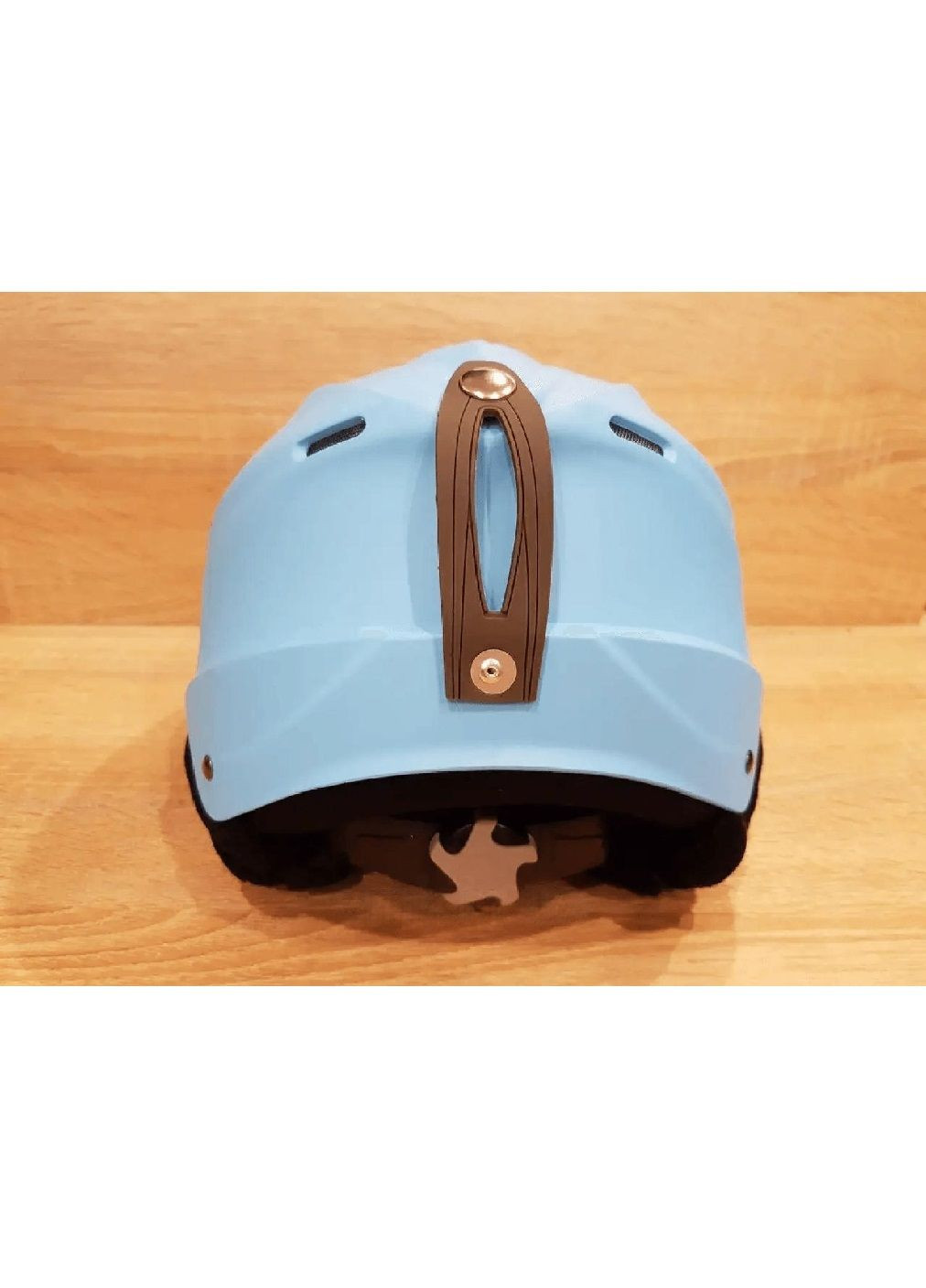 Шолом гірськолижний захисний для сноубордистів лижників зі знімними вухами вентиляцією 56-59 см (477525-Prob) Блакитний розмір L Unbranded (297913674)