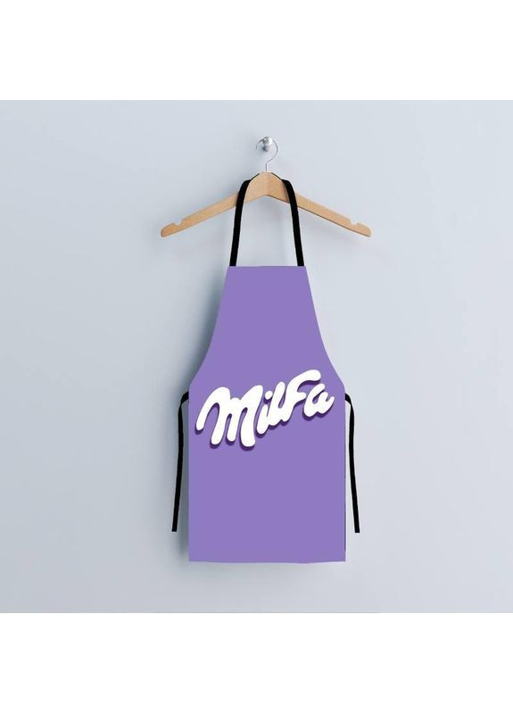 Фартух з дизайном Milfa2 Прикольний фартух з принтом розмір 80×60 Україна ТД (369660144)