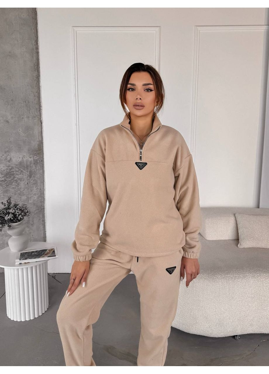 Жіночий теплий костюм із флісу No Brand (366238489)