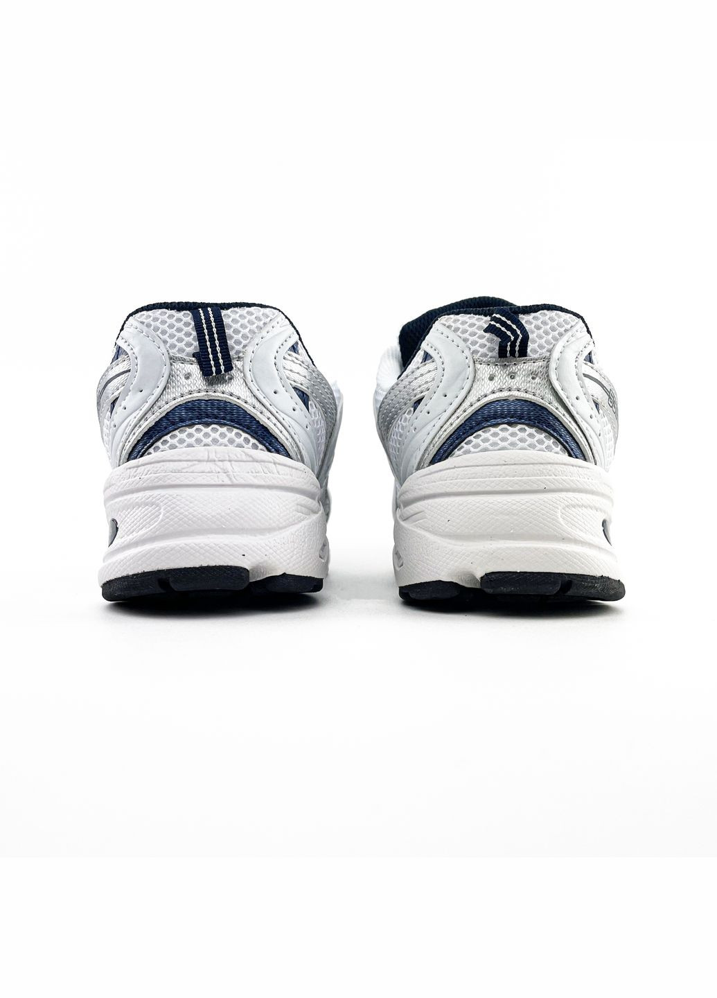 Білі Осінні кросівки чоловічі і жіночі new balance 530 white gray | нью беланс 530 білі сірі No Brand