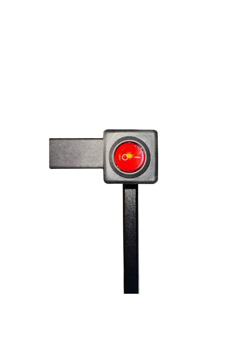 Рушникосушарка електрична з кнопкою Чорний глянець 590*490 Carino LORENZO (367604530)