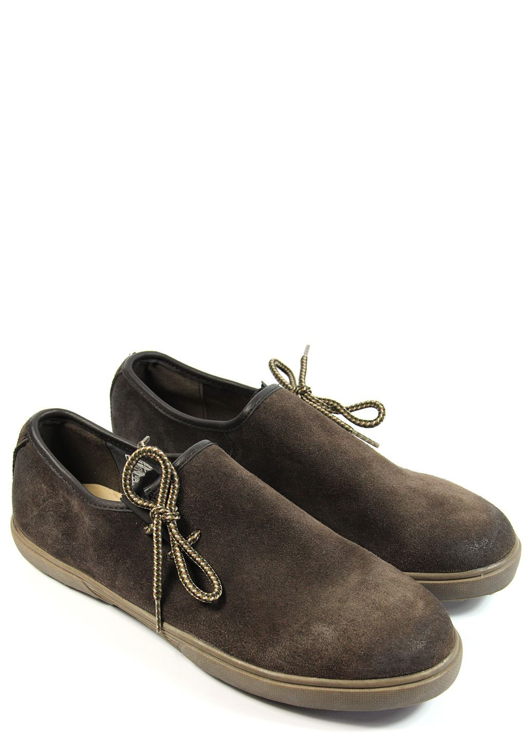 Коричневые женские слипоны Bama однотонные