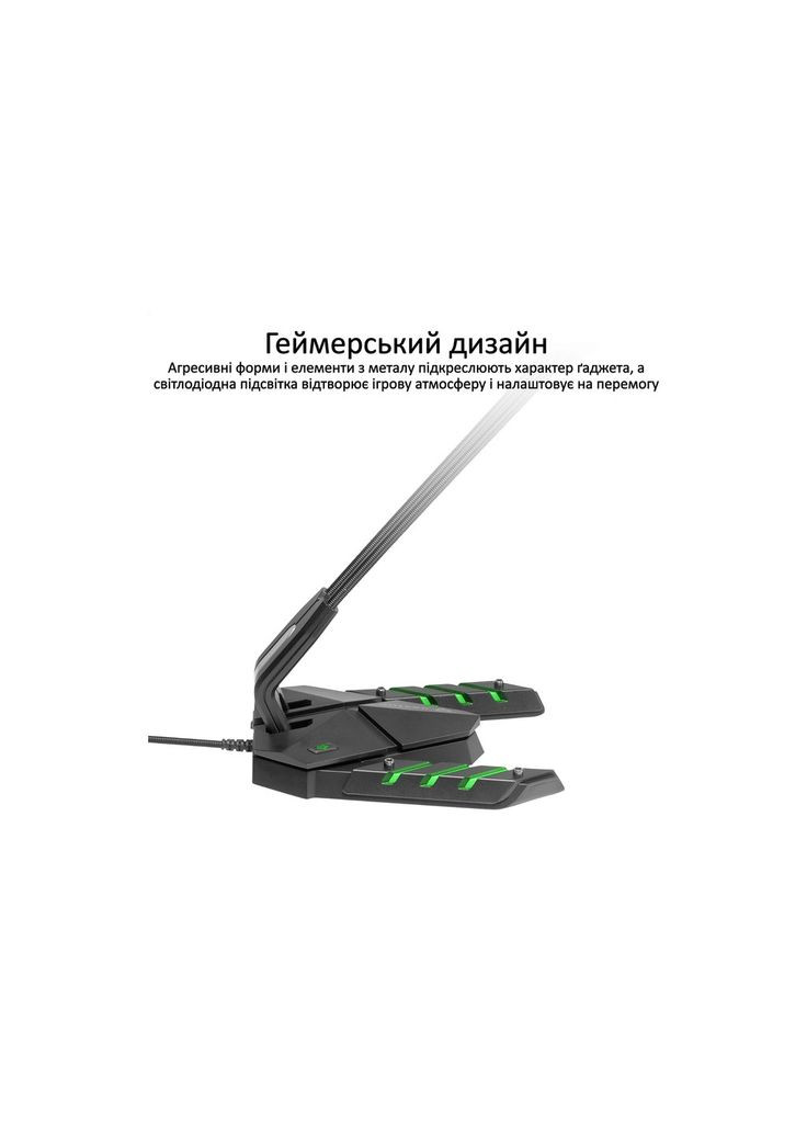 Микрофон (m505831) VERTUX Streamer-3 LED USB Black (369016590)