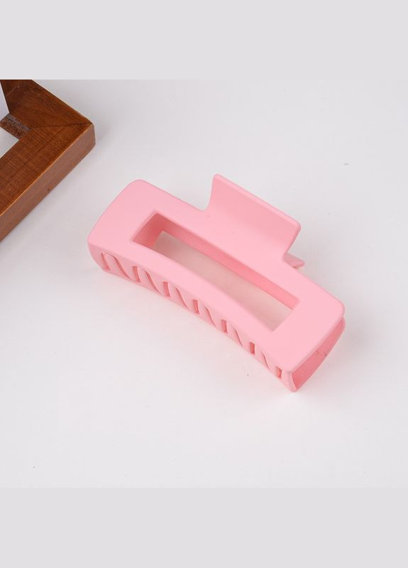 Крабик для волосся матовий Mirrow 8.5 см Світло-Рожевий (L103287) No Brand (349844400)