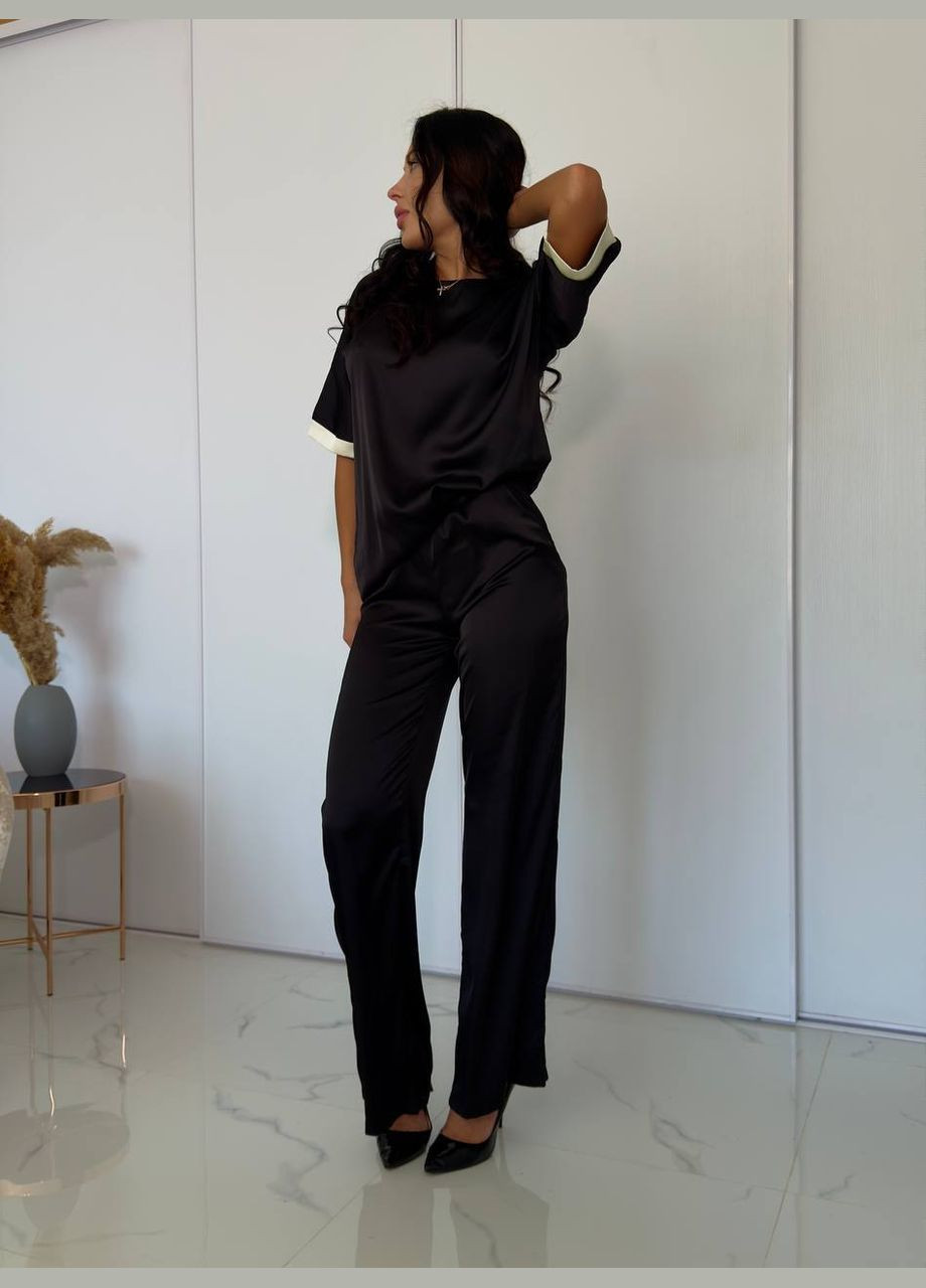 Женский черный костюм No Brand (342718093)