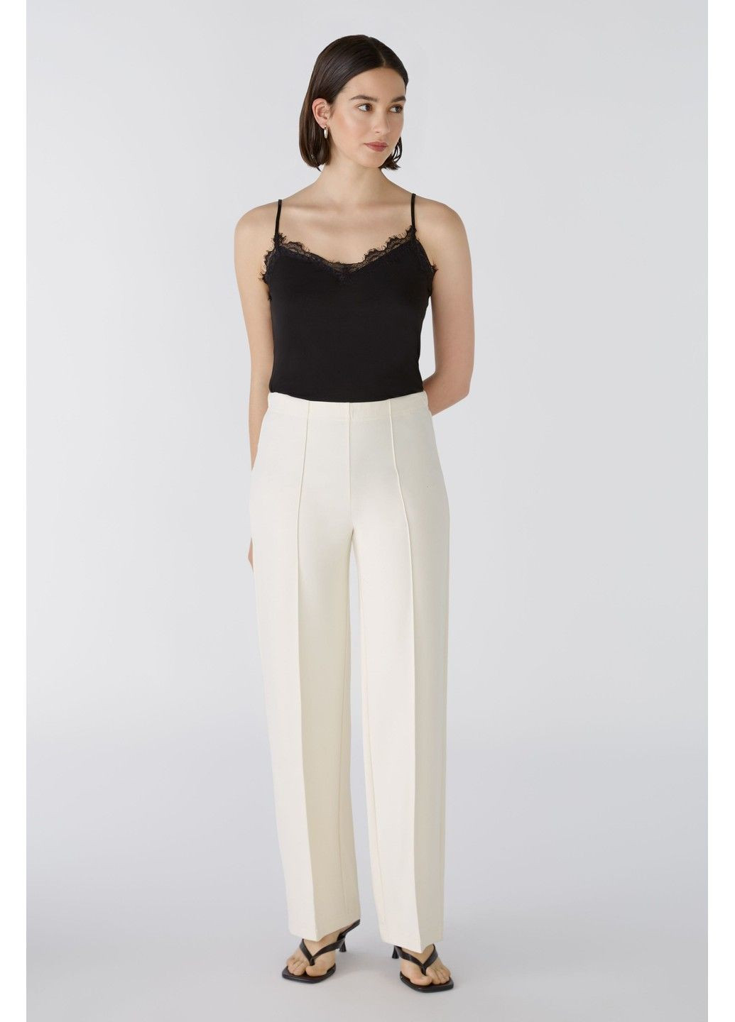 Женские брюки Белый Oui (304421812)