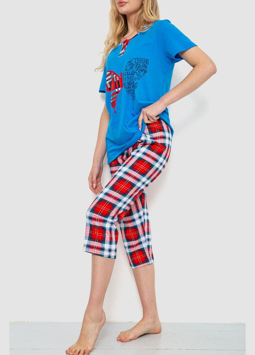 Комбінована жіноча піжама з принтом Ager 219R116