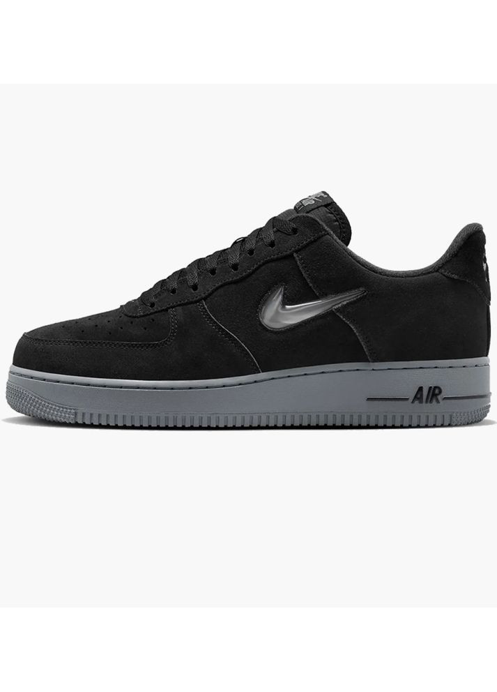 Черные демисезонные кроссовки air force 1 jewel hq3827-002 Nike