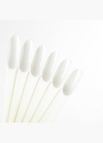 Набор овальных типсов, образцы для демонстрации дизайна ногтей 50шт. миндалевидные с железным кольцом No Brand (299484329)