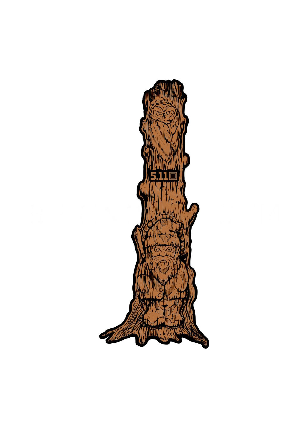 Нашивка ® Tree Spirit PatchBrown 5.11 Tactical (315879285)