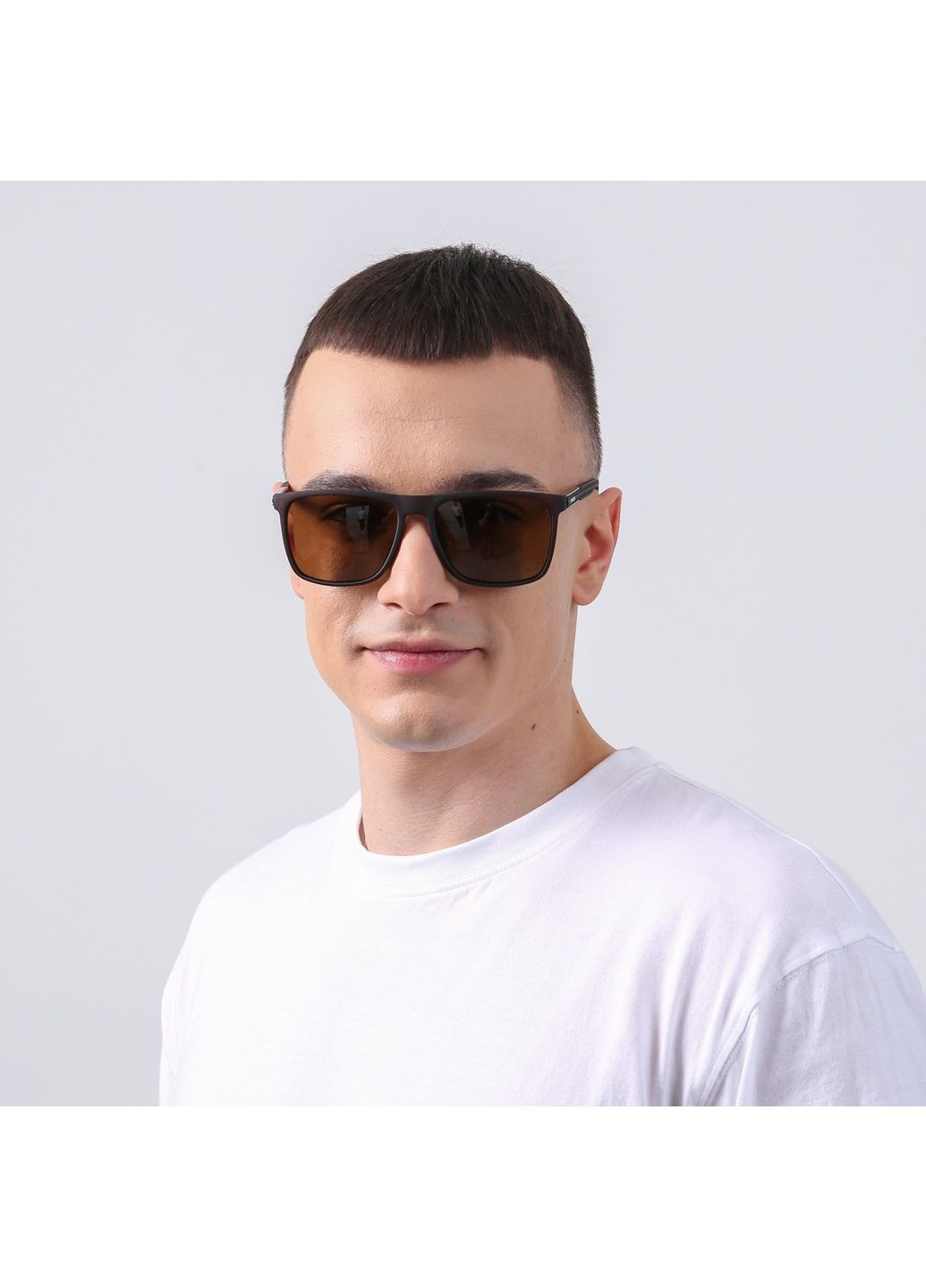 Солнцезащитные очки с поляризацией Классика мужские 773-219 LuckyLOOK 773-219M (329872797)