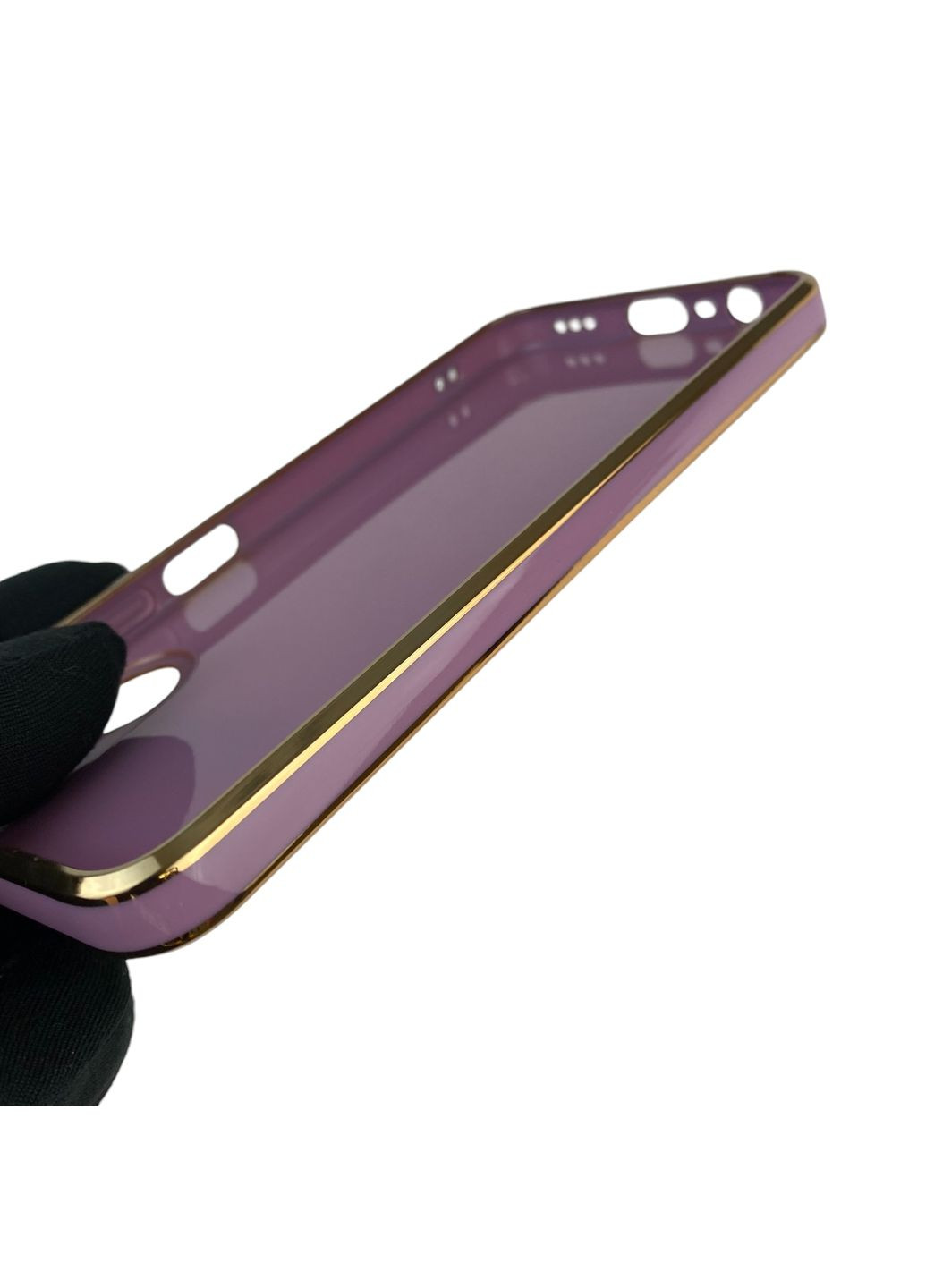 Чехол для A17k с кольцом MagSafe с золотой окантовкой на оппо а17к черничный gs1 Oppo (366229194)