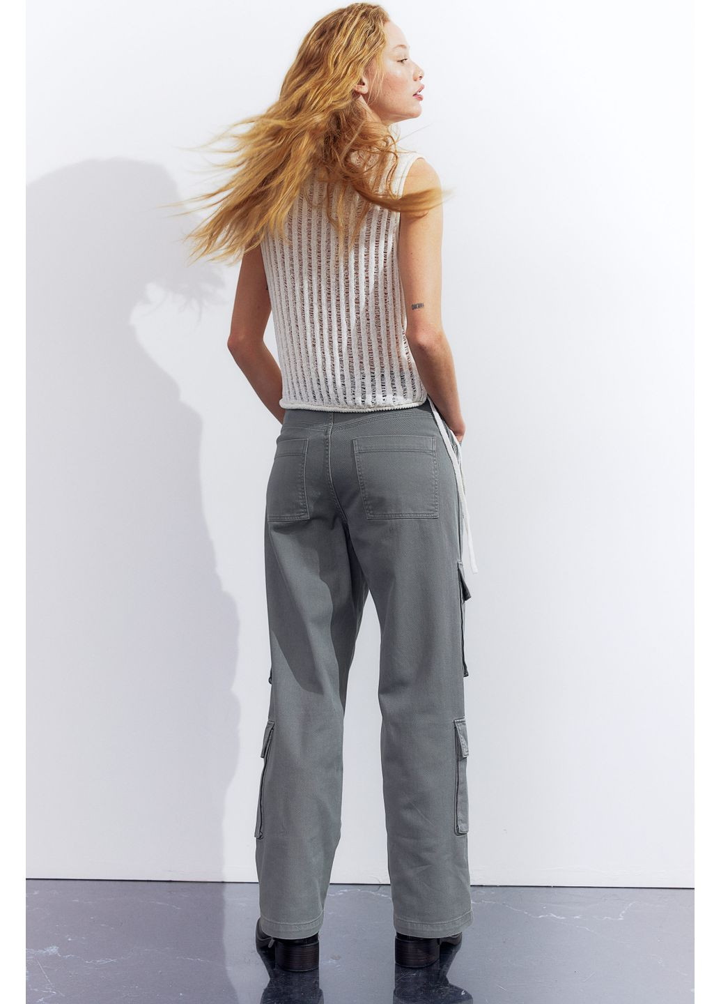 Джинси карго H&M - (358494751)