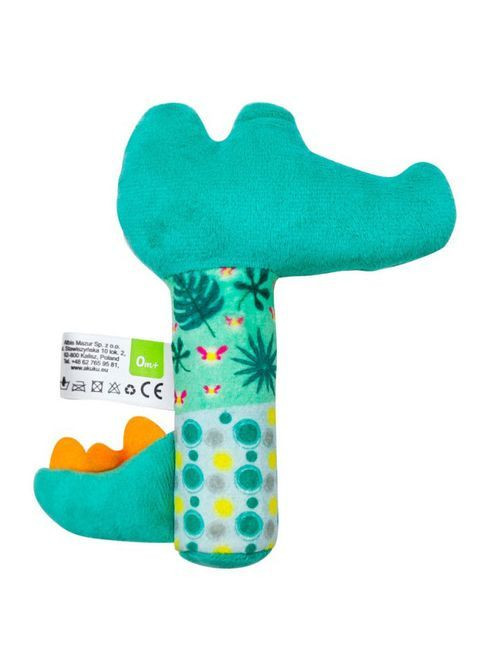 Плюшеве брязкальце Крокодил () Akuku A0644 (366471490)