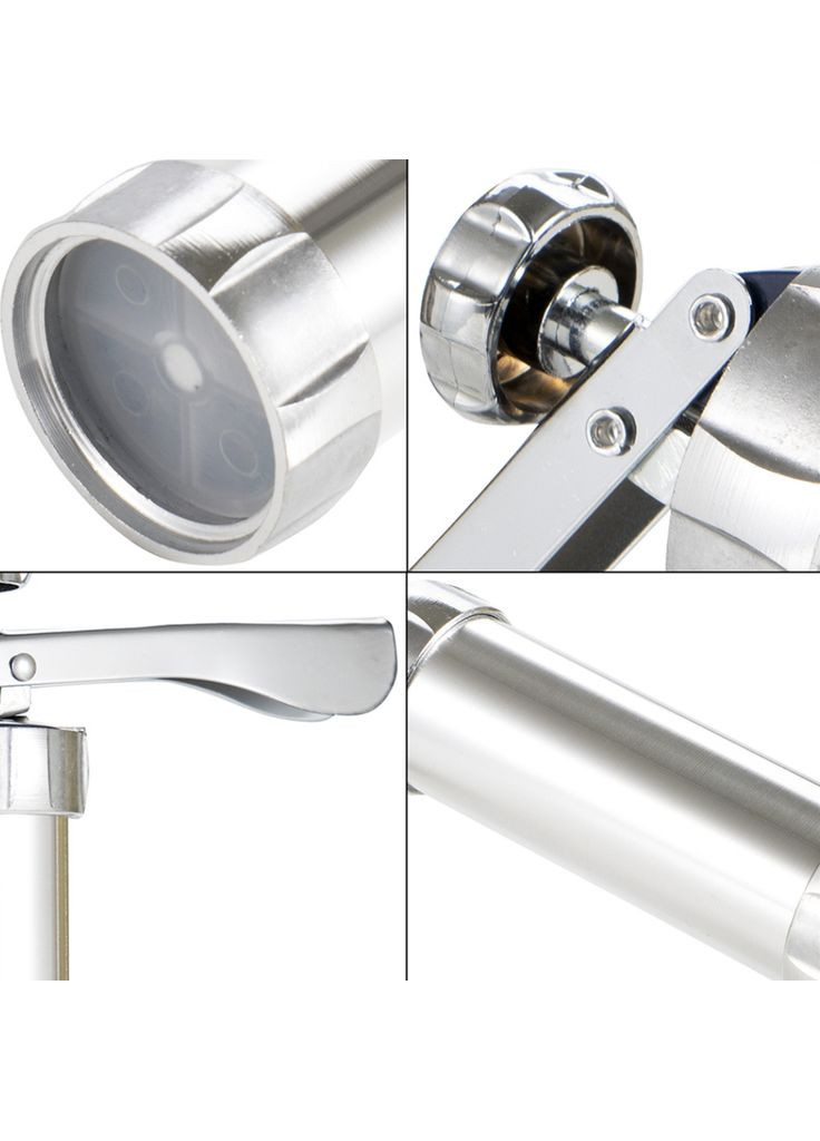 Кондитерский шприц-пистолет для печенья и крема, кондитерский плунжер и 20 фигурных насадок China (366875022)